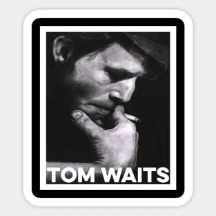 Tom Waits Sticker